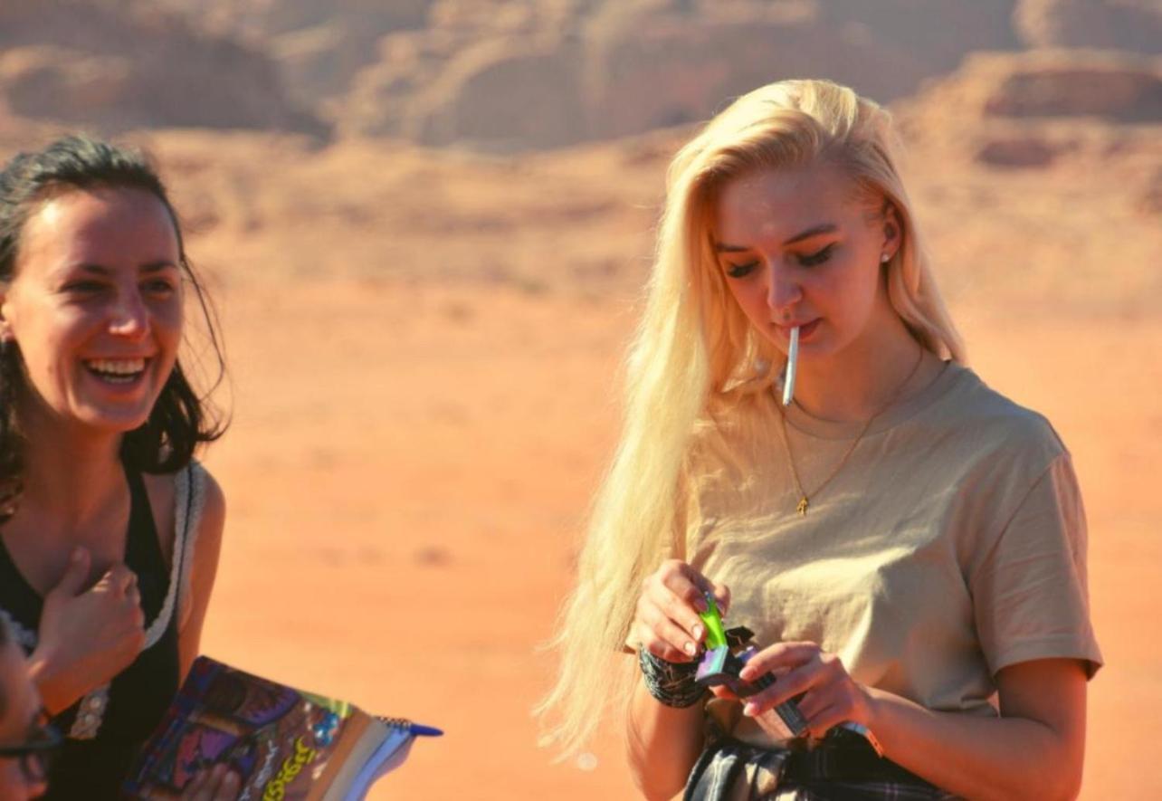 ホテル Bedouin Bunch Camp ワディ ・ラム エクステリア 写真