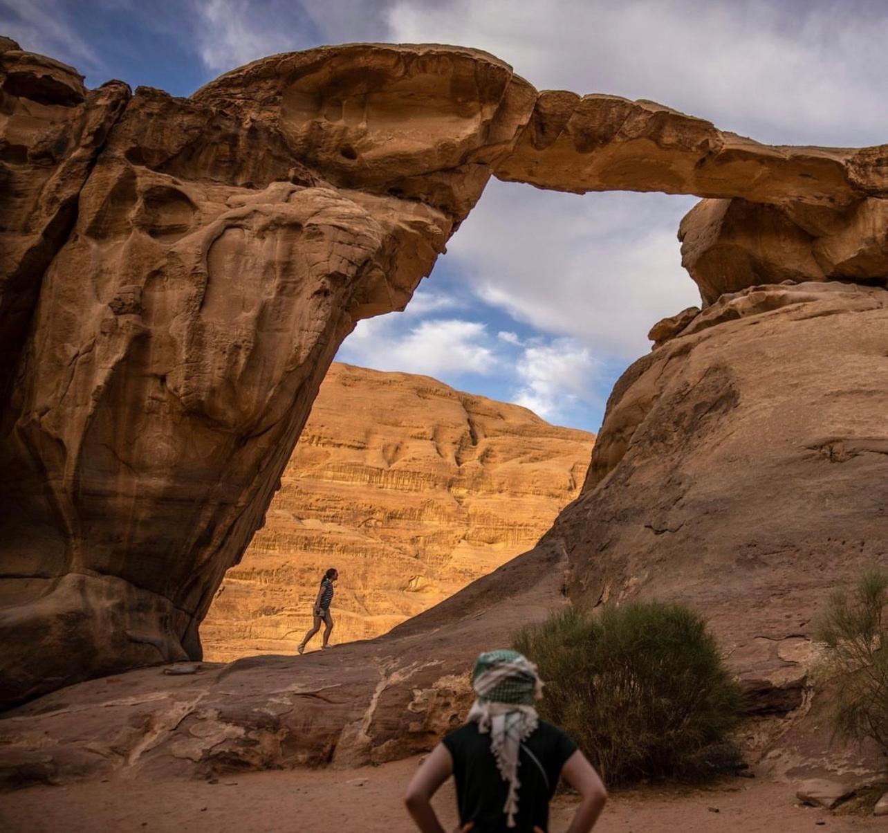 ホテル Bedouin Bunch Camp ワディ ・ラム エクステリア 写真