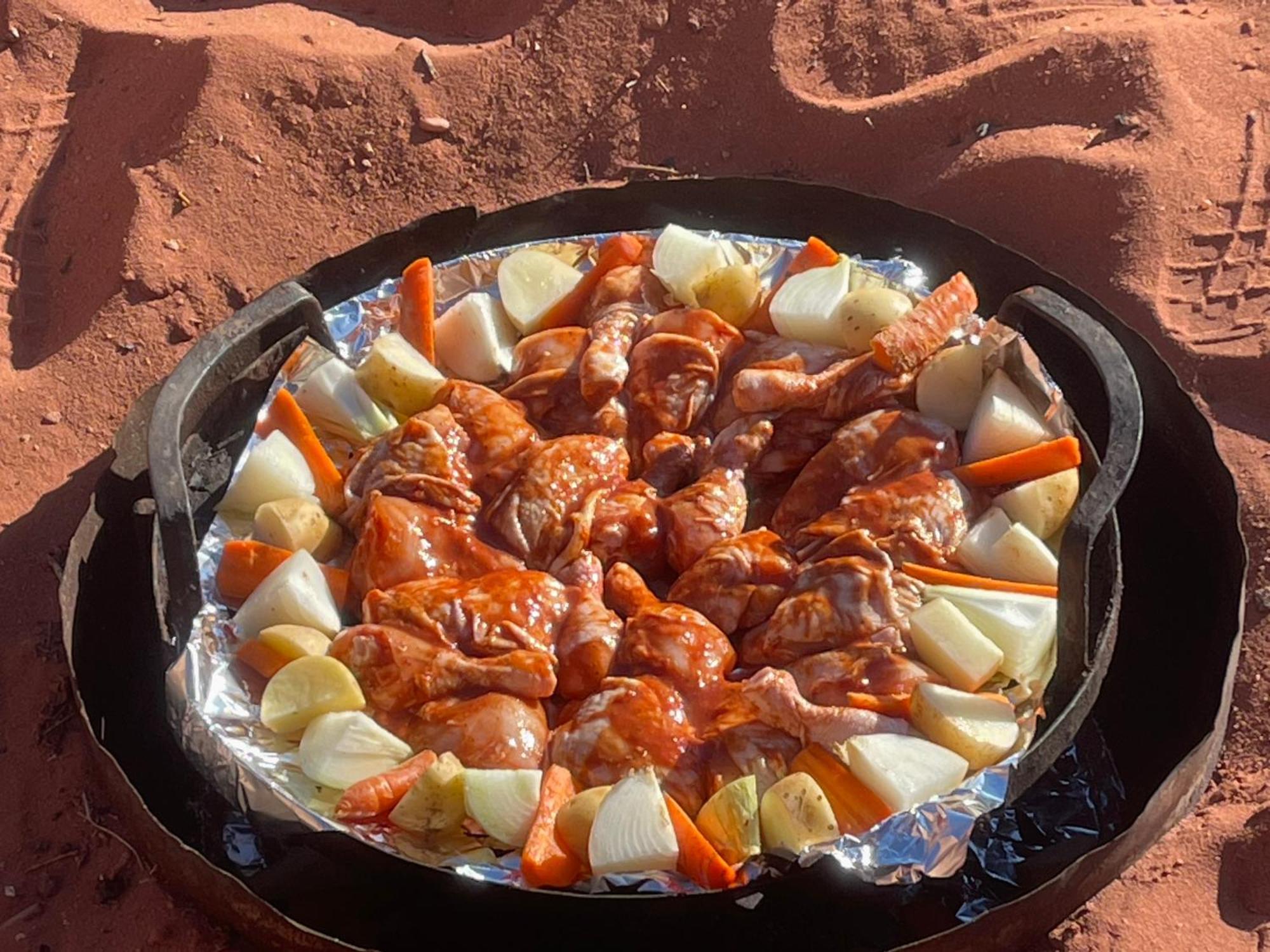 ホテル Bedouin Bunch Camp ワディ ・ラム エクステリア 写真